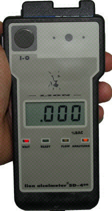 Lion SD400 Breathalyzer